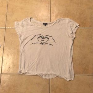Heart White shirt